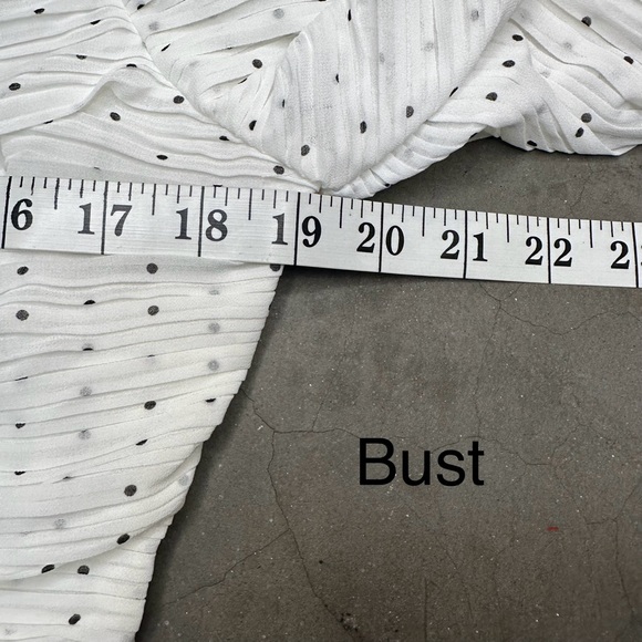 FRAME Gathered Keyhole Tie Neck Dress Sz XL - Picture 8 of 13